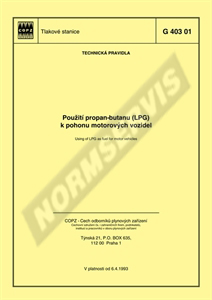 Norma TPG 40301 6.4.1993 náhľad