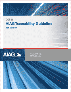 Publikácie AIAG AIAG Traceability Guideline 1.12.2018 náhľad