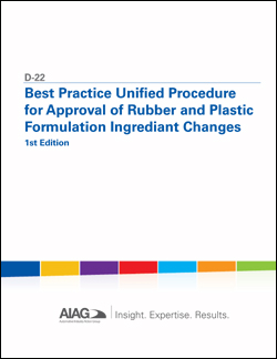 Publikácie AIAG Best Practice: Unified Procedure for App of Rubber & Plastic 1.3.2005 náhľad