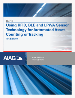 Publikácie AIAG Using RFID, BLE, and LPWA Sensor Technology 1.7.2021 náhľad