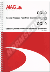 Publikácie  CQI 9. Speciální proces: Hodnocení tepelného zpracování. 1.9.2012 náhľad