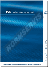 Náhľad  ISG speciál č. 8 - Bezpečný provoz/užívání plynových zařízení v budovách. 1.1.2010