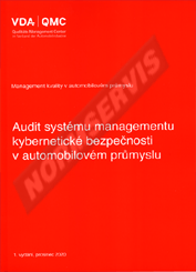 Publikácie  Audit systému managementu kybernetické bezpečnosti v automobilovém průmyslu - 1. vydání 1.12.2021 náhľad