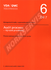 Náhľad  VDA 6.7 - Audit procesu - Výrobní prostředky - Proces realizace produktu / Kusová výroba. 3. vydání 1.6.2021