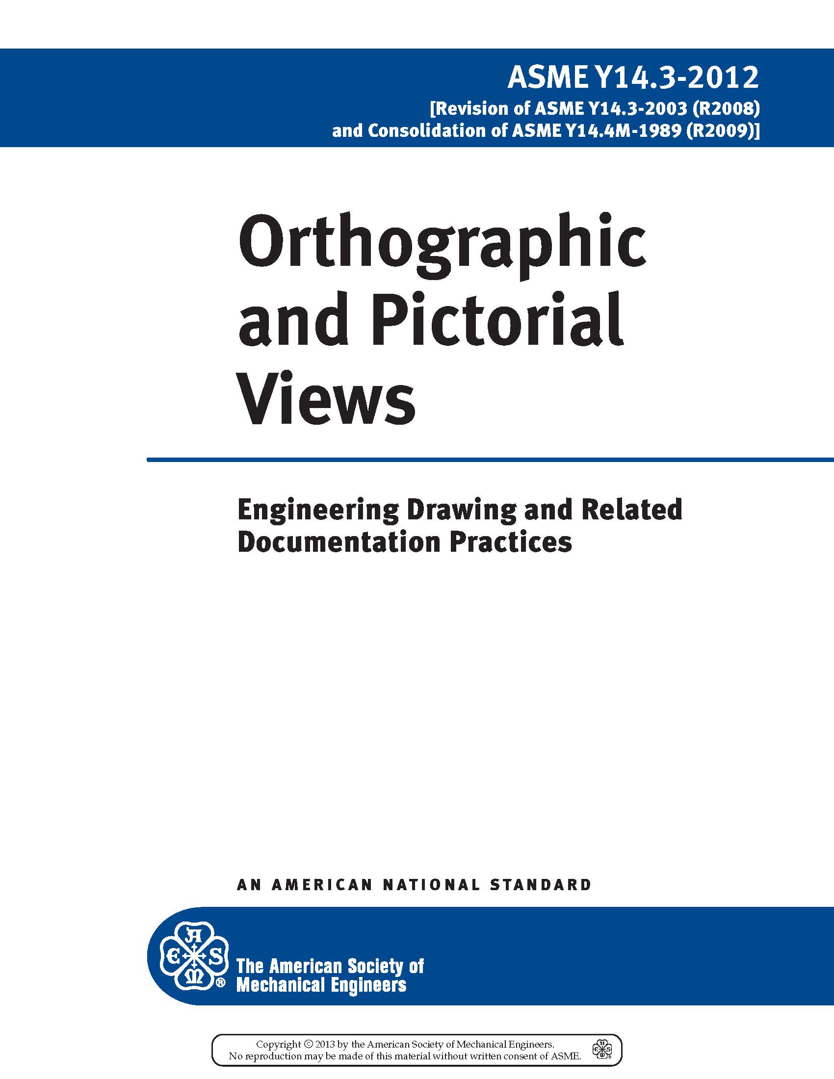 Norma ASME Y14.3:2012 2012 náhľad
