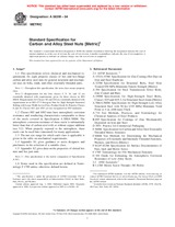 NEPLATNÁ ASTM A563M-04 1.8.2004 náhľad