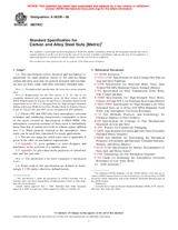 NEPLATNÁ ASTM A563M-06 1.6.2006 náhľad