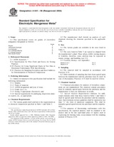 NEPLATNÁ ASTM A601-96(2004) 1.10.2004 náhľad