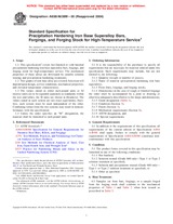 NEPLATNÁ ASTM A638/A638M-00(2004) 1.9.2004 náhľad