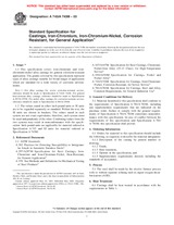 NEPLATNÁ ASTM A743/A743M-03 10.5.2003 náhľad