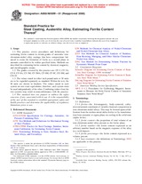 NEPLATNÁ ASTM A800/A800M-01(2006) 10.3.2001 náhľad