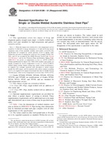 NEPLATNÁ ASTM A813/A813M-01(2005) 1.9.2005 náhľad