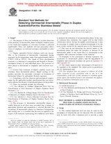 NEPLATNÁ ASTM A923-06 1.5.2006 náhľad