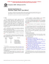 NEPLATNÁ ASTM B88M-05(2011) 1.4.2011 náhľad
