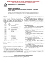 NEPLATNÁ ASTM B111-98(2004) 1.5.2004 náhľad