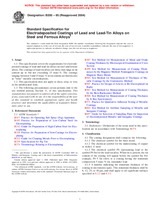 NEPLATNÁ ASTM B200-85(2004) 1.4.2004 náhľad