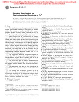 NEPLATNÁ ASTM B545-97 1.1.1997 náhľad