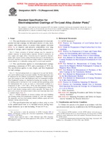 NEPLATNÁ ASTM B579-73(2004) 1.4.2004 náhľad
