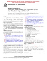 NEPLATNÁ ASTM B592-01(2006) 1.2.2006 náhľad