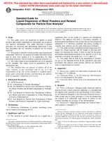 NEPLATNÁ ASTM B821-92(1997) 10.4.1997 náhľad