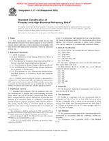 NEPLATNÁ ASTM C27-98(2002) 10.9.1997 náhľad