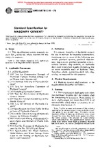 NEPLATNÁ ASTM C91-78e1 1.1.1900 náhľad