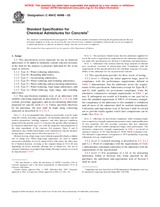 NEPLATNÁ ASTM C494/C494M-05 1.5.2005 náhľad