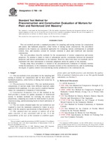 NEPLATNÁ ASTM C780-05 15.7.2005 náhľad