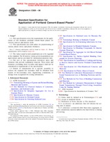 NEPLATNÁ ASTM C926-06 1.6.2006 náhľad