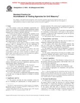 NEPLATNÁ ASTM C1093-95(2001) 1.1.2001 náhľad