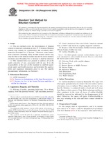 NEPLATNÁ ASTM D4-86(2004) 1.7.2004 náhľad