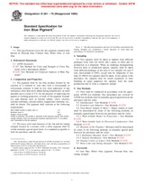 NEPLATNÁ ASTM D261-75(1999) 10.7.1999 náhľad
