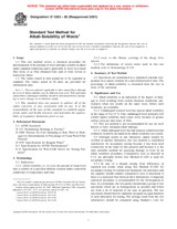 NEPLATNÁ ASTM D1283-85(2001) 1.1.2001 náhľad