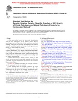 NEPLATNÁ ASTM D1298-99(2005) 1.11.2005 náhľad