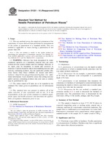 NEPLATNÁ ASTM D1321-10(2015) 1.4.2015 náhľad