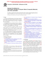 NEPLATNÁ ASTM D2344/D2344M-00(2006) 15.1.2006 náhľad