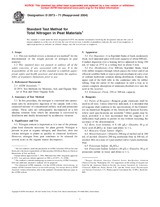 NEPLATNÁ ASTM D2973-71(2004) 1.7.2004 náhľad