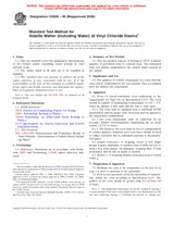 NEPLATNÁ ASTM D3030-95(2006) 1.5.2006 náhľad