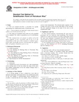 NEPLATNÁ ASTM D3944-88(2000) 1.1.2000 náhľad