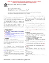 NEPLATNÁ ASTM D3944-88(2005) 1.5.2005 náhľad