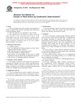NEPLATNÁ ASTM D3970-80(1999) 10.5.1999 náhľad