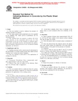NEPLATNÁ ASTM D4263-83(2005) 1.9.2005 náhľad