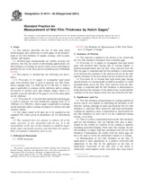 NEPLATNÁ ASTM D4414-95(2001) 1.1.2001 náhľad