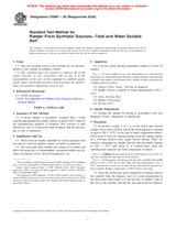 NEPLATNÁ ASTM D5667-95(2005) 1.5.2005 náhľad