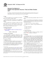 NEPLATNÁ ASTM D5667-95(2015) 1.6.2015 náhľad