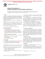 NEPLATNÁ ASTM D5947-03 10.7.2003 náhľad