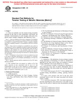 NEPLATNÁ ASTM E8M-01 10.10.2001 náhľad