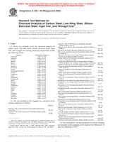 NEPLATNÁ ASTM E350-95(2005) 1.5.2005 náhľad