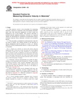 NEPLATNÁ ASTM E494-05 1.12.2005 náhľad