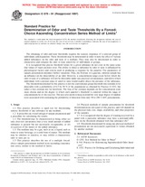 NEPLATNÁ ASTM E679-91(1997) 10.9.1997 náhľad